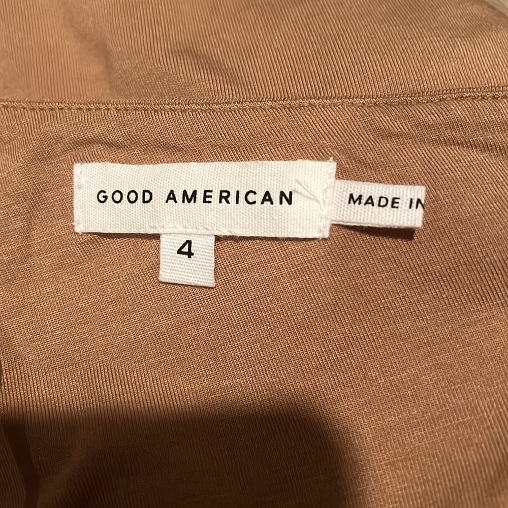 Good American Tan One-Shoulder Bodysuit - Picture 4 of 4